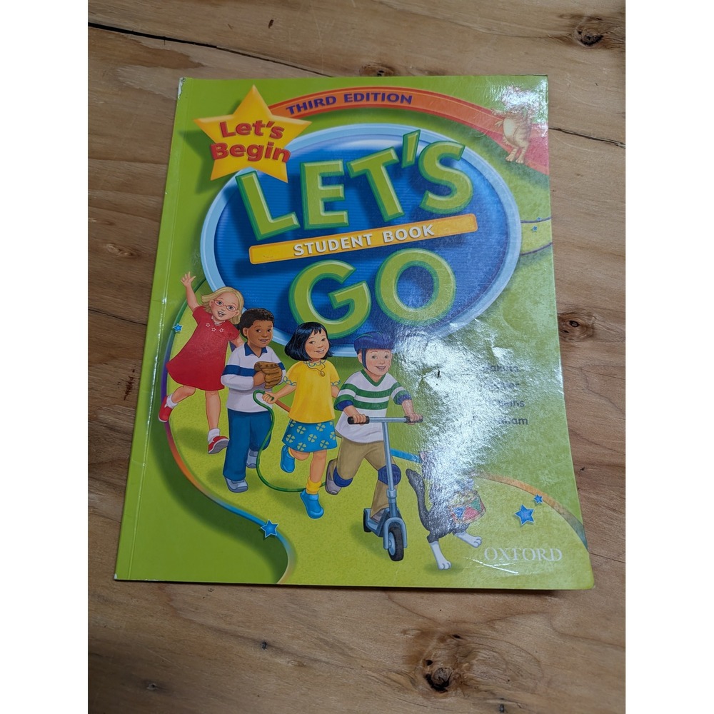 Oxford Let's Go Let's Begin Student Book OS Green Good 3rd Edition ESL Kids